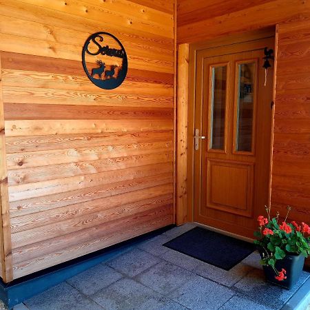 Apartamento Auszeit Almhaus Schmalzbauer Sankt Andrä Exterior foto