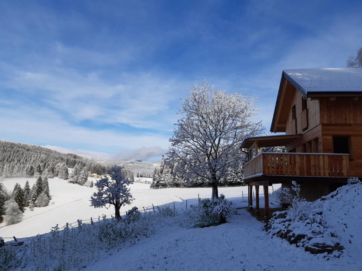 Apartamento Auszeit Almhaus Schmalzbauer Sankt Andrä Exterior foto