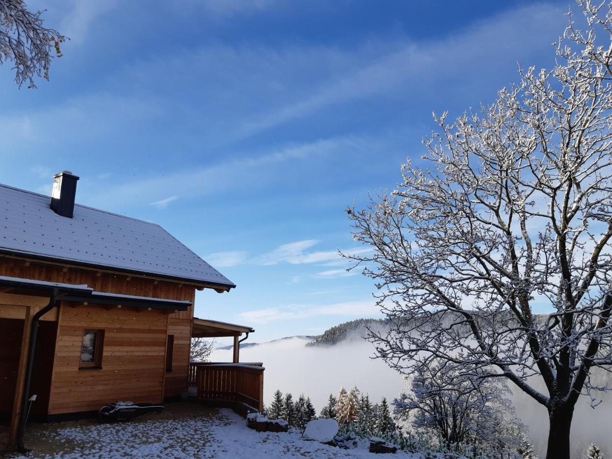 Apartamento Auszeit Almhaus Schmalzbauer Sankt Andrä Exterior foto